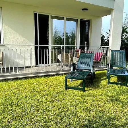 Beach And Garden In Talea Coast Apartment